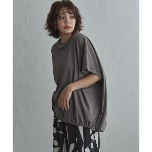 tシャツ 「 notch. by KR 」ドルマンドローコードTシャツ レディース