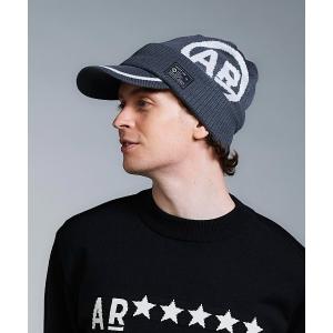 ニット帽 ニットキャップ 「MENS」ARロゴニットキャップ メンズ