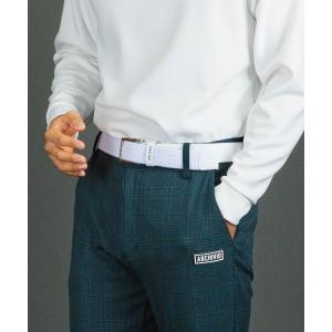 ベルト 「MENS」「メンズ」ホールレス編みベルト メンズ