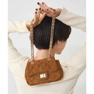 ハンドバッグ 「GALENA/ガレナ」スウェードminiチェーンBag