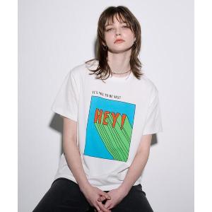 tシャツ 半袖 「Pontre Studio／ポンレストゥディオ」別注グラフィックTシャツ レディース