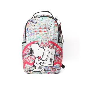 デイバック リュック 「SPRAY GROUND / スプレーグラウンド」SNOOPY COMIC ART BACKPACK 「I」 メンズ