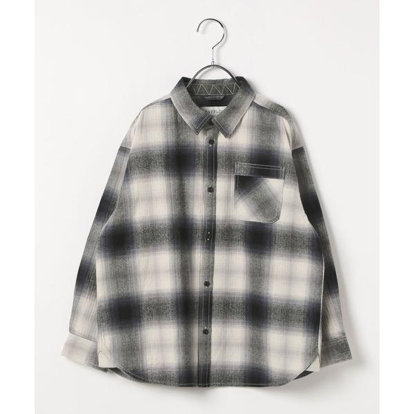 ブラウス シャツ 「柔らかタッチ♪」ヴィンテージライクチェックシャツ(KIDS) キッズ 子供服 男...