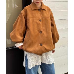 ブルゾン アウター マルチウェイスウェードライクオーバージャケット レディース｜ZOZOTOWN Yahoo!店