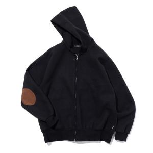 パーカー ELBOW PATCH ZIP OPEN SWEATSHIRT メンズ レディース