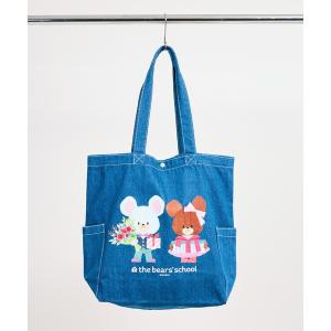 トートバッグ 「 くまのがっこう 」デニムトートバッグ　WNI レディース メンズ