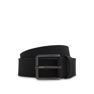 ベルト イタリアンレザー ベルト パンチングパターン メンズ