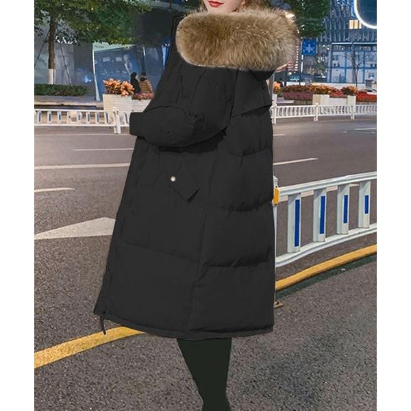 ダウンコート ダウンジャケット もっちり 中綿 ロング丈 ボリューム ロングダウンコート culw8...