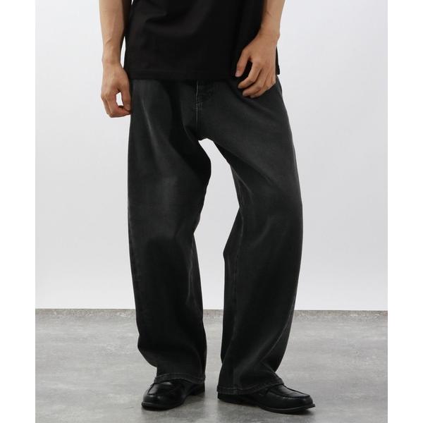ジーンズ 「カーブシルエット」ストレッチツイストデニムパンツ メンズ