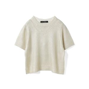 【LILY BROWN×MARY QUANT】シアーポロニットトップス LILY BROWN（リリーブラウン） 【MARY QUANT】シアーポロニット