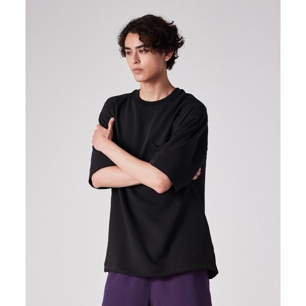 tシャツ ライトドライテクスチャー ドローストリング Tシャツ「252750 EXT01」 メンズ