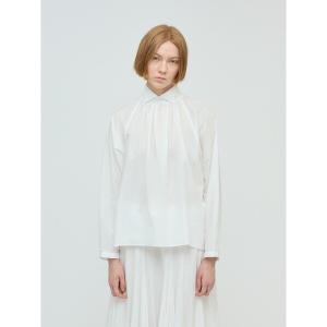 mizuiro ind スタンドカラーブラウス