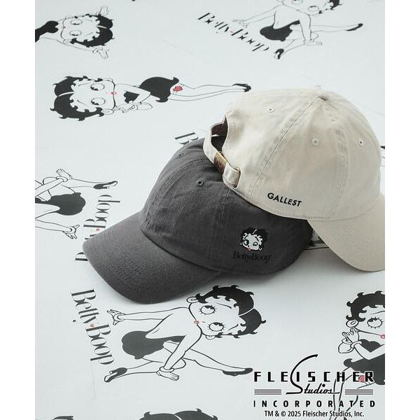キャップ 帽子 「Betty Boop(TM)」刺繍入りキャップ レディース