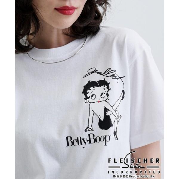 tシャツ 「Betty Boop(TM)」サイドプリントTシャツ レディース