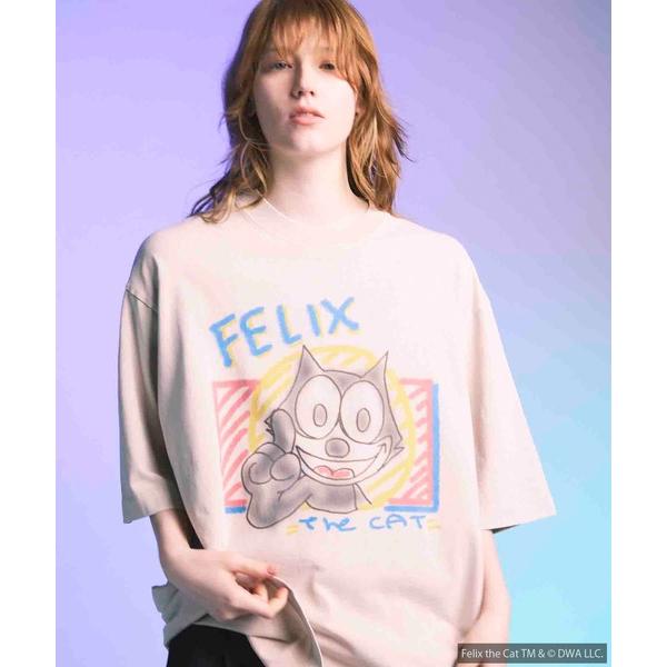 tシャツ 「UNISEX」「FELIX」Prime-Over Crew Neck T-Shirt/「...