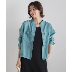 ブラウス シャツ セミシアードロストブラウス「手洗い可能」 レディース