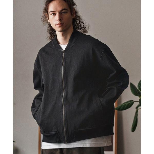 デニムジャケット gジャン mj10958-ストレッチデニムリブブルゾン(CMB-R0174) メン...