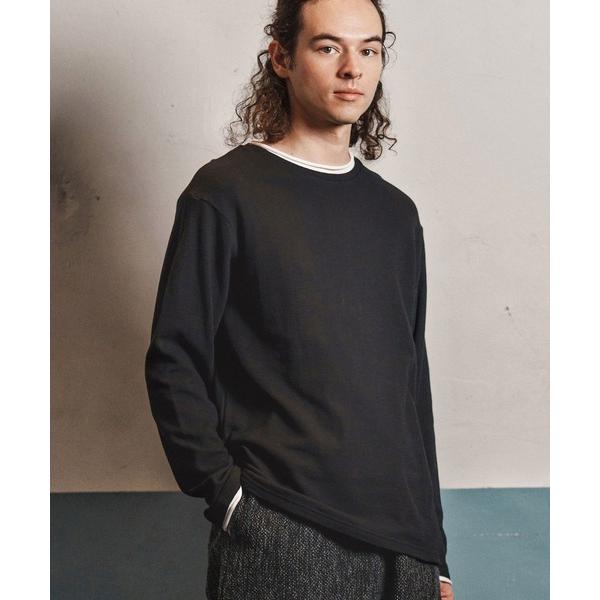 tシャツ mlt5349- スラブフェイクレイヤードロンT(CA02-55210) メンズ