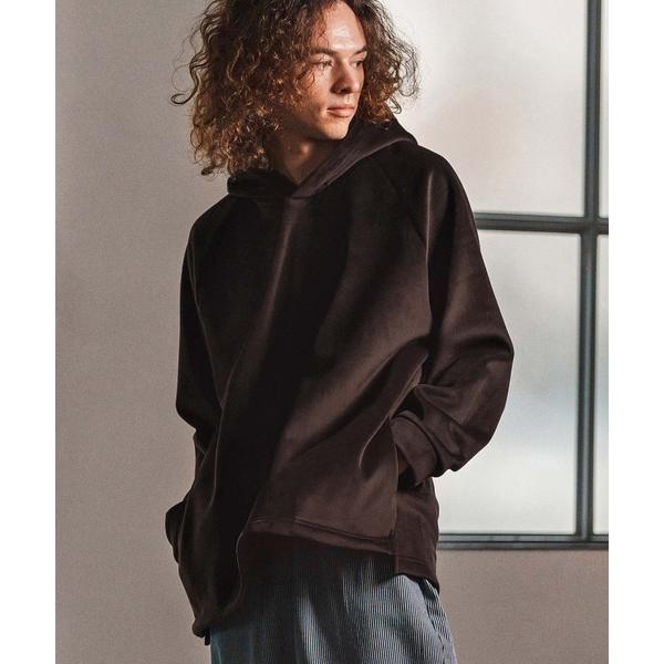 パーカー mpa3873-ストレッチ裏起毛プルパーカー(CMB-R0183) メンズ