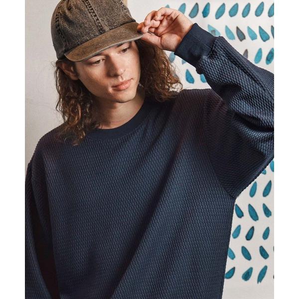 トレーナー スウェット msw1719- ニットライクワッフルCNスウェット(CA02-55201)...