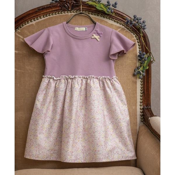 ワンピース フレアスリーブワンピース(80-100cm) キッズ 子供服 女の子