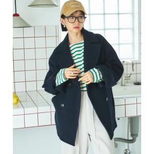 ピーコート pコート ビーバーピーコート レディース