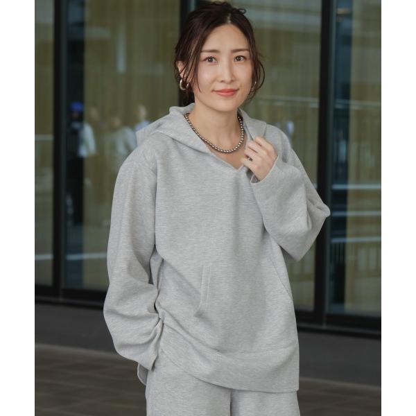 トレーナー スウェット 「はあちゅう*Bou Jeloud」カンガルーパーカー レディース