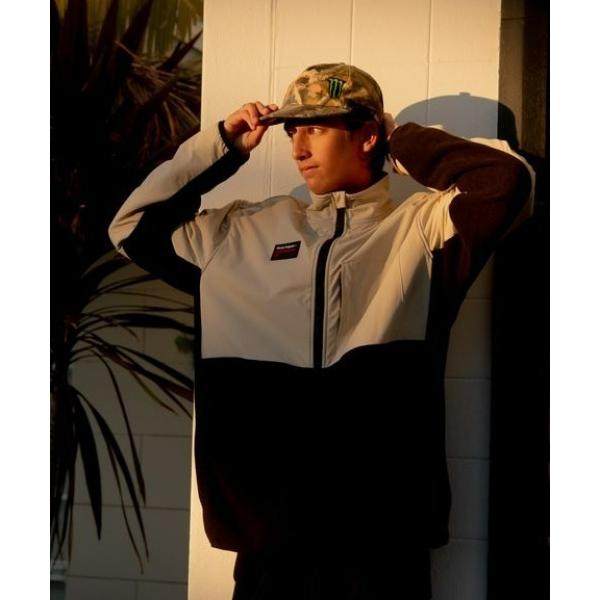 「Rivvia PROJECTS」 BLUR 1/2 ZIP POLAR FLEECE メンズ レデ...