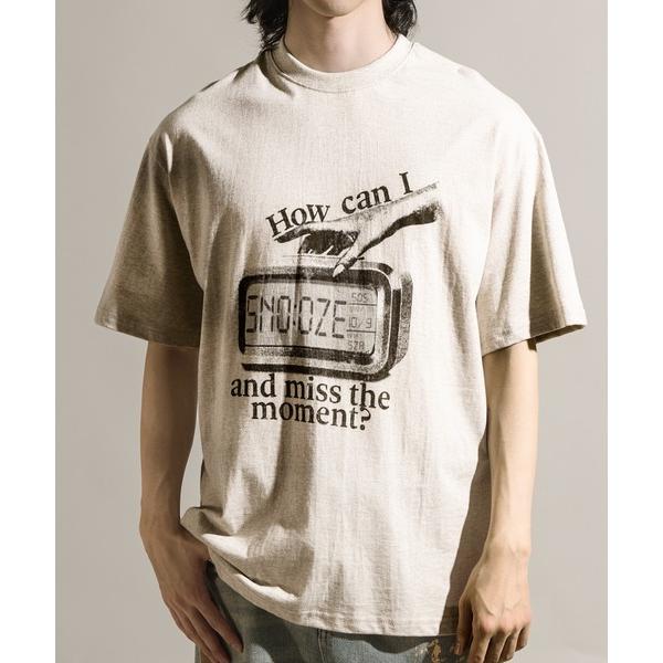 tシャツ 7D9 メッセージTシャツ プリントＴ HOW CAN I ビッグシルエット メンズ レデ...