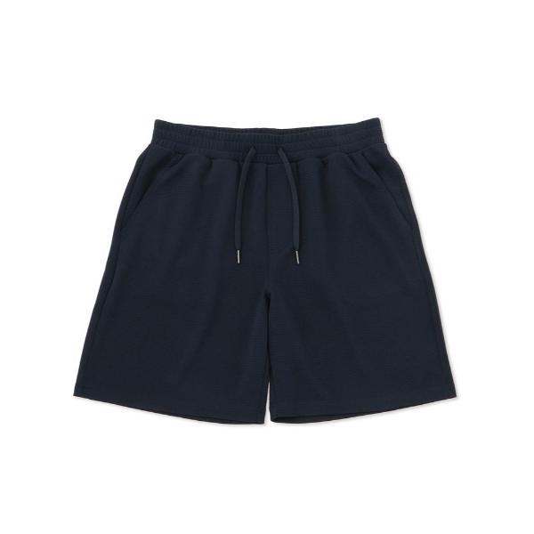 パンツ 「接触冷感・吸水速乾」「セットアップ対応」j.n.r.d/ウェーブワッフルショートパンツ メ...