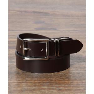 ベルト Lee/リー 30mm メタル Wループ 本革 レザーベルト メンズ レディース