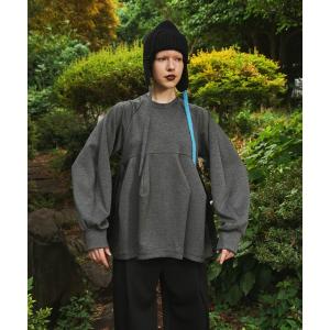 OMMO トレーナー スウェット CIRCLE PAINT SWEAT TOP レディース