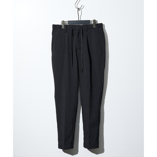 パンツ ウールフェイス＆ドライタッチ 1プリーツ イージーパンツ / スリムテーパード メンズ レデ...