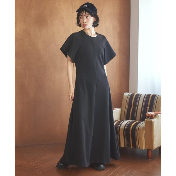 ワンピース flare sleeve long dress /フレアスリーブロングドレス
