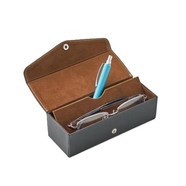 伊達メガネ メガネ 眼鏡 セミハード 2ピースメガネケース 2563 レディース メンズ