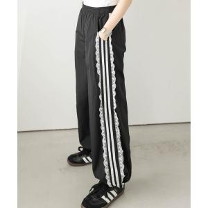 パンツ サイドレースライントラックパンツ レディース