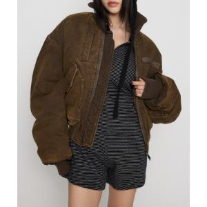 ma1 ma-1 BIG POCKET COTTON MA-1 レディース