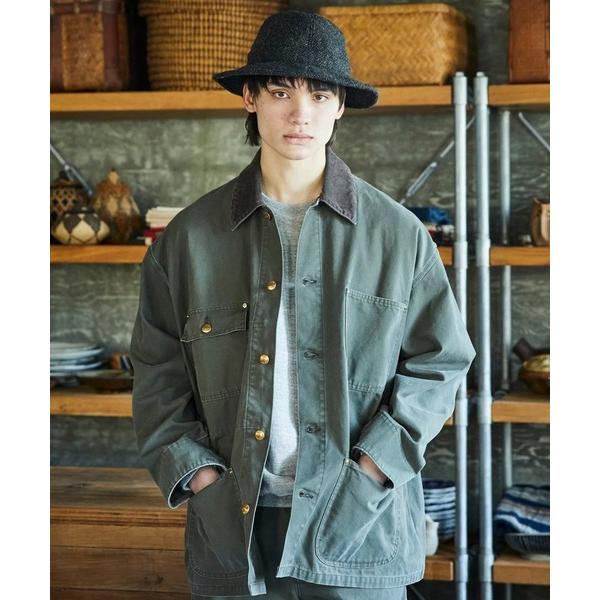 カバーオール orSlow/オアスロウ RELAX FIT OXFORD COVERALL カバーオ...