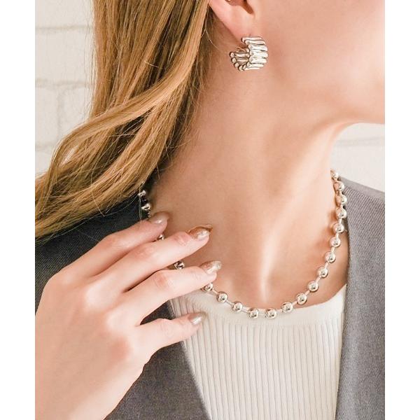 ネックレス ボールチェーンネックレス レディース