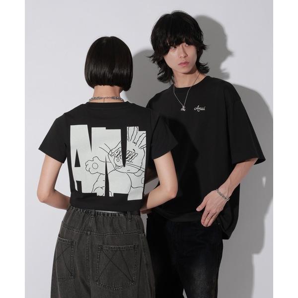 tシャツ 「UNISEX/3サイズ展開」シークレットヤンキーラビットTシャツ レディース メンズ