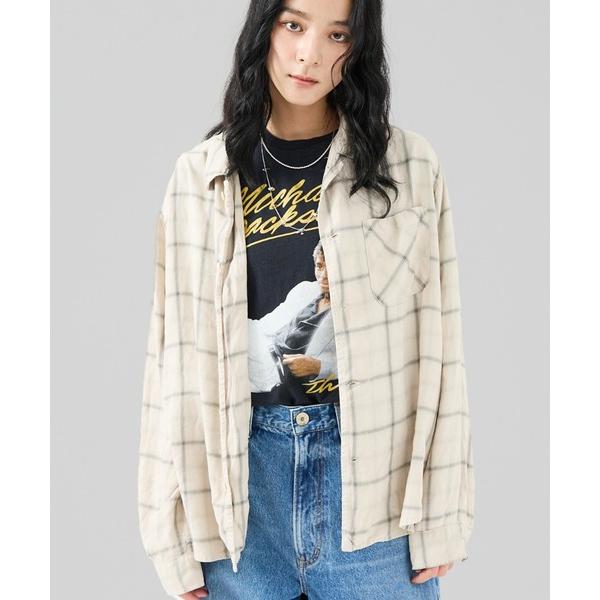 ブラウス シャツ 「REMI RELIEF / レミレリーフ」レーヨンツイルチェックレギュラー シャ...