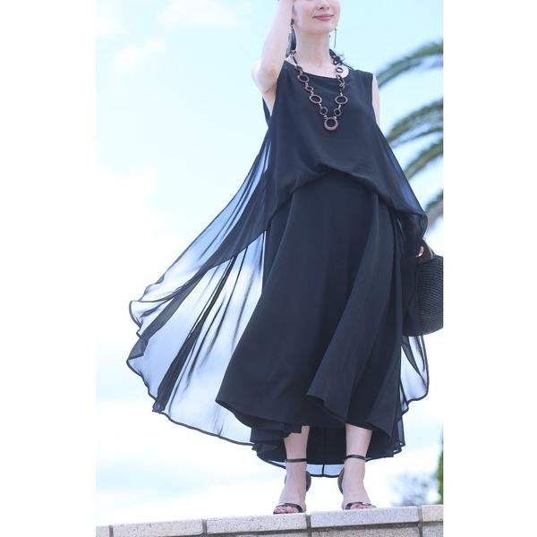 ワンピース 涼しく快適　ふわんピ