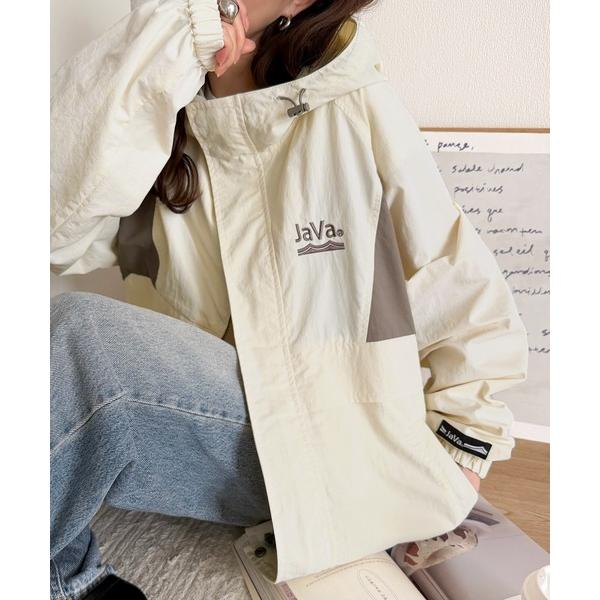 ブルゾン ジャンバー 「JaVaジャバコラボ」軽やかに魅せる、スポーティモード。サイド配色切替ナイロ...
