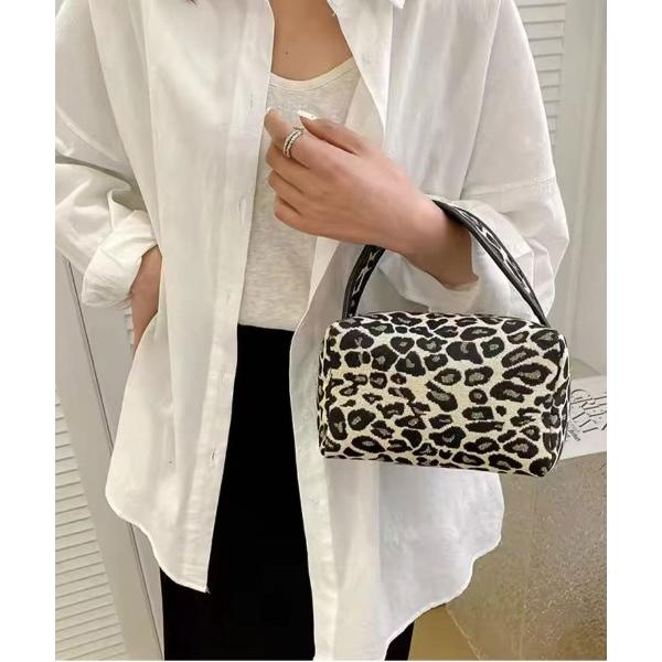 ハンドバッグ 「 Port / ポート 」 アニマル ミニボストンバッグ / ゼブラ レオパード #