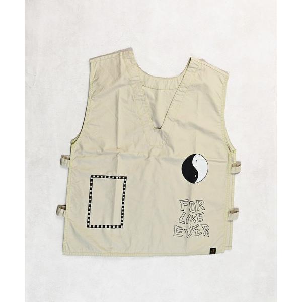 ベスト ジレ ツイルプリントベスト/おとな レディース