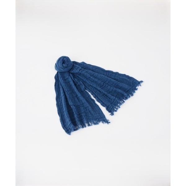 マフラー ストール 今治縮みガーゼマフラーミニ Green レディース