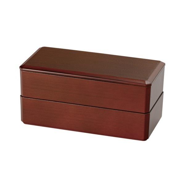 弁当箱 刷毛目二段ランチBOX 800ml