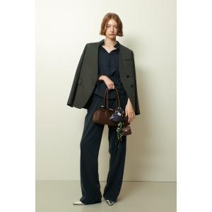 パンツ フィブリルタックパンツ レディース