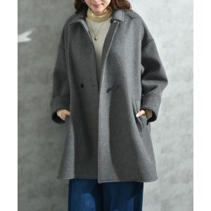 コート アウター 「ＡＣＵＴＡ」軽量両面ビーバーテントコート レディース