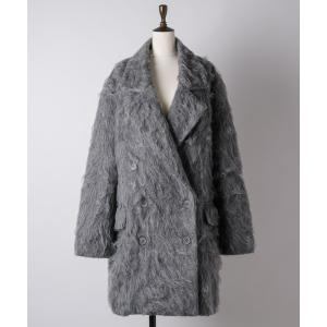 「LA BELLE ETUDE」 チェスターコート 0 グレー レディース